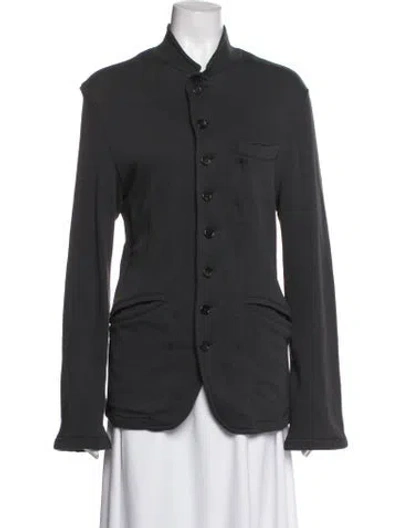 Pre-owned Ann Demeulemeester Jacket In Grey