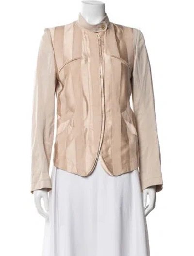 Pre-owned Ann Demeulemeester Jacket In Neutrals