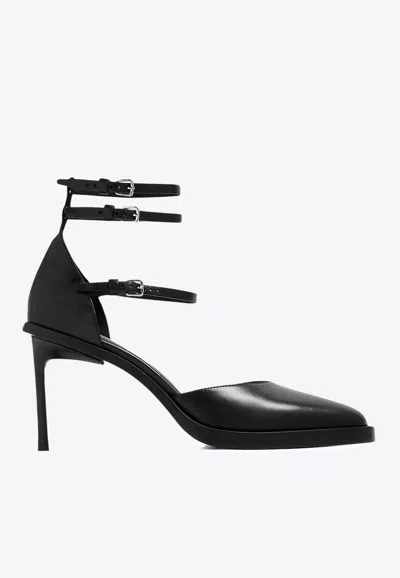 ANN DEMEULEMEESTER JAMINA 80 CALF LEATHER PUMPS