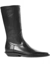 Ann Demeulemeester Jani Cowboy Boots In Black