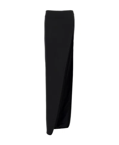 ANN DEMEULEMEESTER ANN DEMEULEMEESTER JANITA ASYMMETRICAL FRONT SPLIT SKIRT