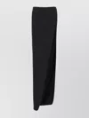 Ann Demeulemeester Black Leather Skirt In Black