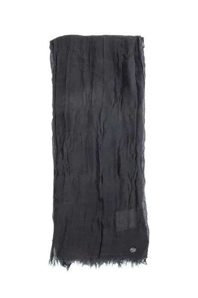 Ann Demeulemeester Jara Wrinkled Scarf In Multi