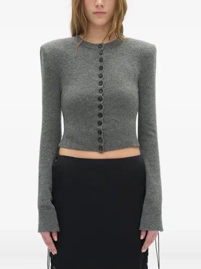 Ann Demeulemeester Jate Wool Cardigan In Multi