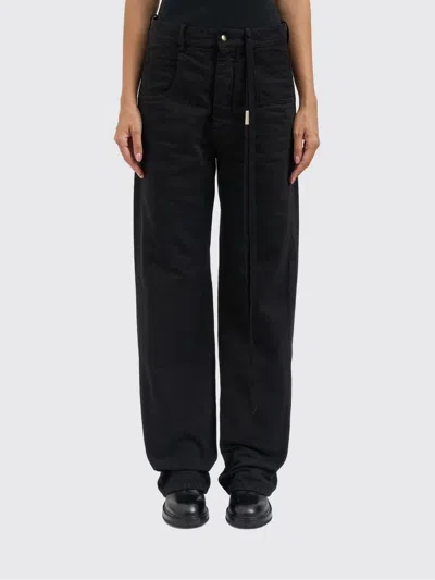 Ann Demeulemeester Jeans Woman  In Black