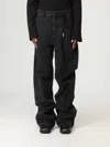 Ann Demeulemeester Jeans  Woman Color Grey In Black