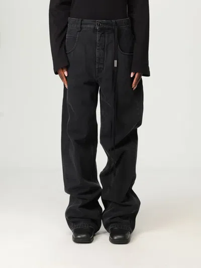 Ann Demeulemeester Jeans  Woman Color Grey In Black
