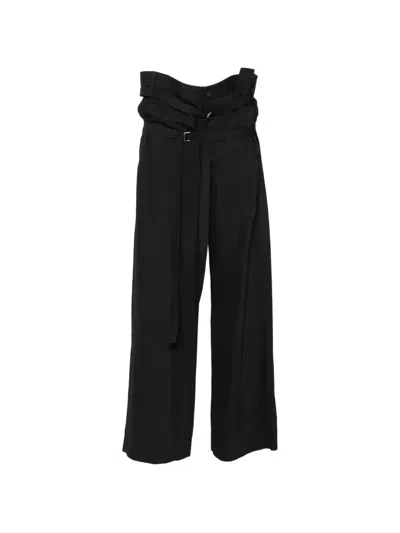 Ann Demeulemeester Jilleke Trousers In Black