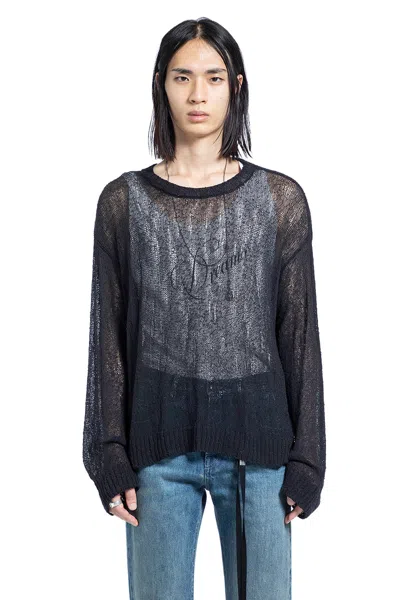 Ann Demeulemeester Joas Sweater In Black