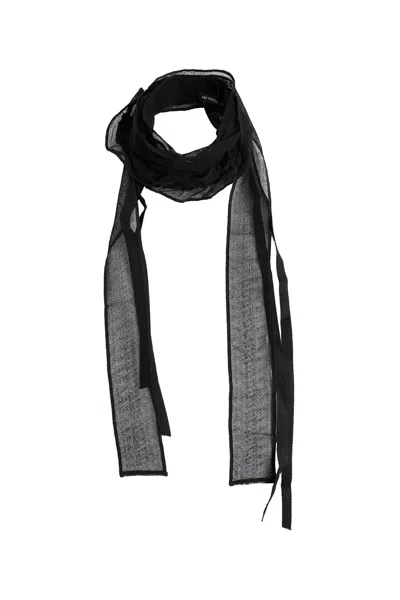 Ann Demeulemeester Joella Decorative Tulle Band In Black