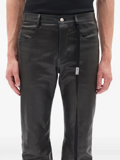 Ann Demeulemeester Jonas Bootcut Trousers In Black