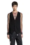 Ann Demeulemeester Juikko Classic Waistcoat In Black