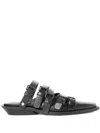 Ann Demeulemeester Kalla Buckle-strap Sandals In Black