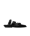 Ann Demeulemeester Black Kalla Pointy Mules In Black