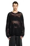 Ann Demeulemeester Kamillo Oversize Sweater In Black