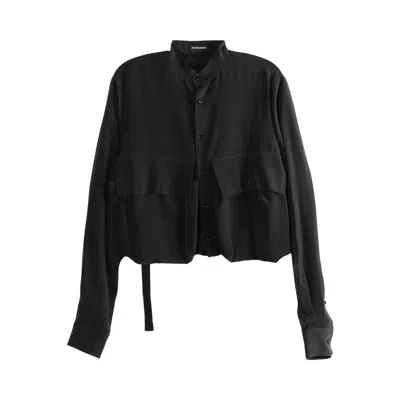 Pre-owned Ann Demeulemeester Karita Cargo Shirt 'black' | Women's Size 40