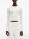 Ann Demeulemeester Kati Cropped Sweater