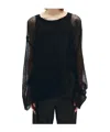 Ann Demeulemeester Kent Sweater In Black