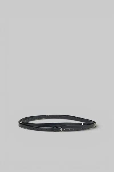 Ann Demeulemeester Kepa 1,5cm Triple Wrap Belt In Black