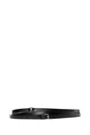 Ann Demeulemeester Kepa Triple Wrap Belt 15mm In Black