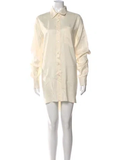 Pre-owned Ann Demeulemeester Knee-length Dress In Neutral
