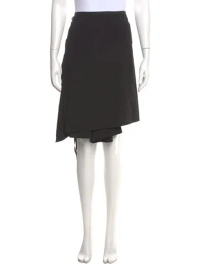 Pre-owned Ann Demeulemeester Knee-length Skirt In Gray