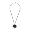 Ann Demeulemeester Kuno Necklace In Black