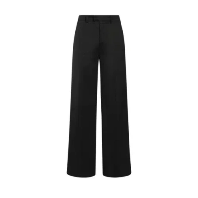 Ann Demeulemeester Kwinten Jersey Minimal Trousers Black