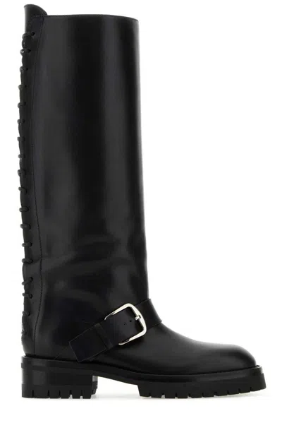 Ann Demeulemeester Black Ans Boots