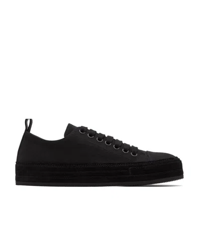 Ann Demeulemeester Lace-up Closed Leisure Sports Shoes In Black