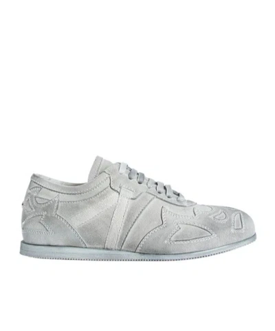 Ann Demeulemeester Lace-up Low-top Sneakers In Gray