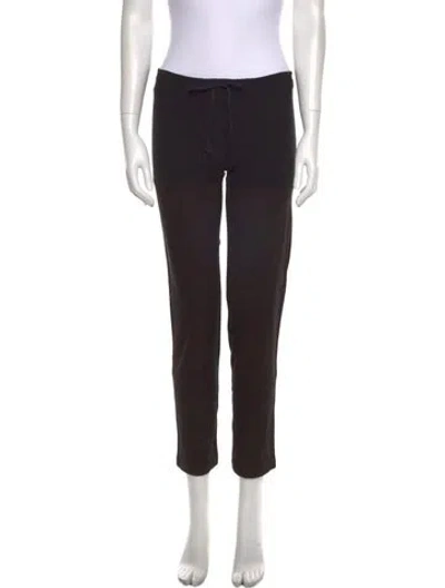 Pre-owned Ann Demeulemeester Late 2000's - Early 2010's Straight Leg Pants In Black