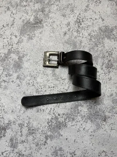 Pre-owned Ann Demeulemeester Leather Belt Black
