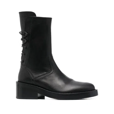 Ann Demeulemeester Leather Boots