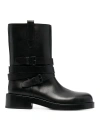 ANN DEMEULEMEESTER LEATHER BOOTS