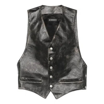 Ann Demeulemeester Albien Classic Waistcoat In Black