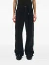 Ann Demeulemeester Leather Trousers