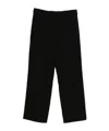 Ann Demeulemeester Leon Drawstring-side Trousers In Black