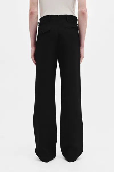 Ann Demeulemeester Leon Comfort Fit Trousers In Multicolor