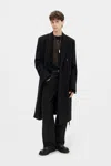 Ann Demeulemeester Leonard High Comfort Tailored Coat In Black