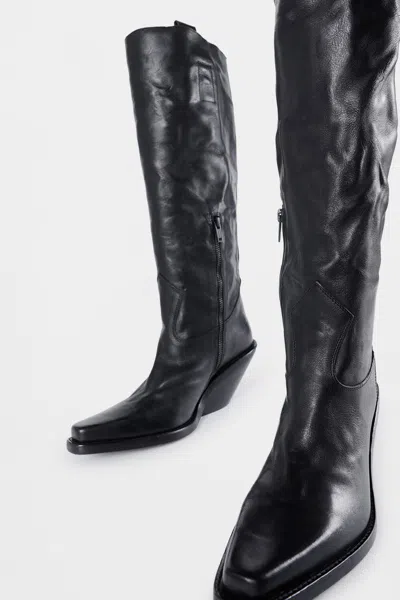 Ann Demeulemeester Lidar Western Boots In Multi