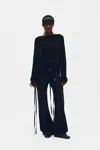 Ann Demeulemeester Loa Open Neck Sweater In Multicolor