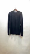 Ann Demeulemeester Logo Sweater In Black