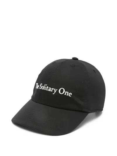Ann Demeulemeester Logo-embroidered Baseball Cap In Black