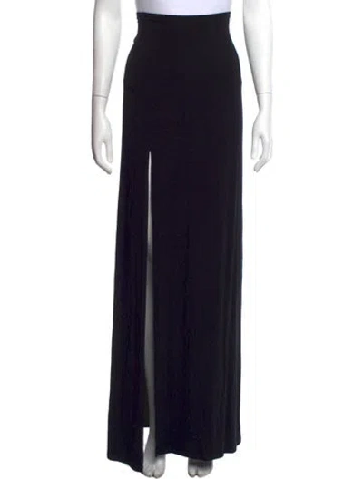 Pre-owned Ann Demeulemeester Long Skirt In Black