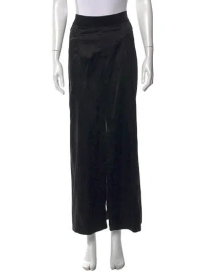 Pre-owned Ann Demeulemeester Long Skirt In Black