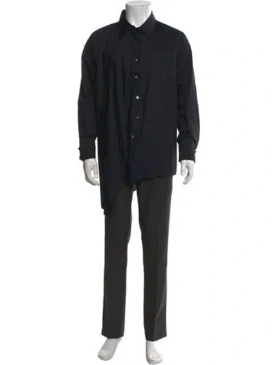 Pre-owned Ann Demeulemeester Long Sleeve Shirt In Black