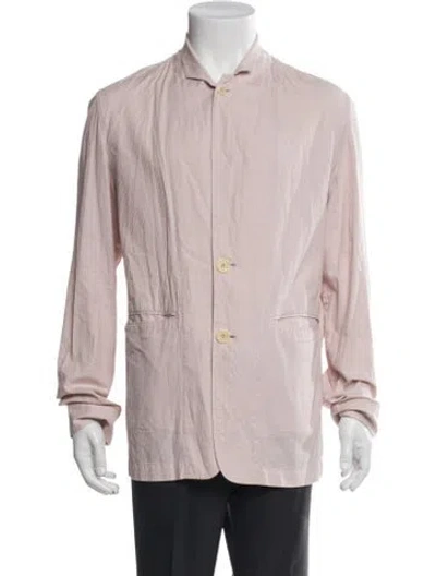 Pre-owned Ann Demeulemeester Long Sleeve Shirt In Pink