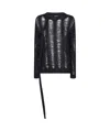 Ann Demeulemeester Long-sleeved Blouse In Black