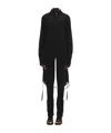 Ann Demeulemeester Sandrina High-comfort Shirt In Black
